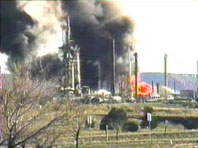 Refinery explosion near Gallop MN
