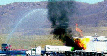 Fernley Lng Fire Forces Evacuation