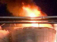 Chemical Explosion Triggers a Fire Pic 1