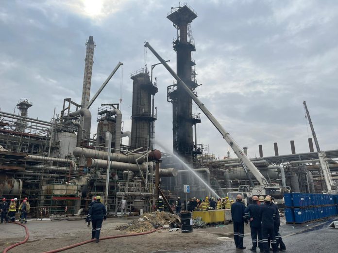 10 Injured In Refinery Fire At Kuwait National Petroleum Company