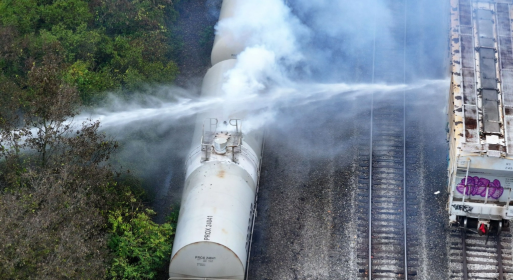 Ohio Emergency Evacuation Triggered by Chemical Spill from Open Valve
